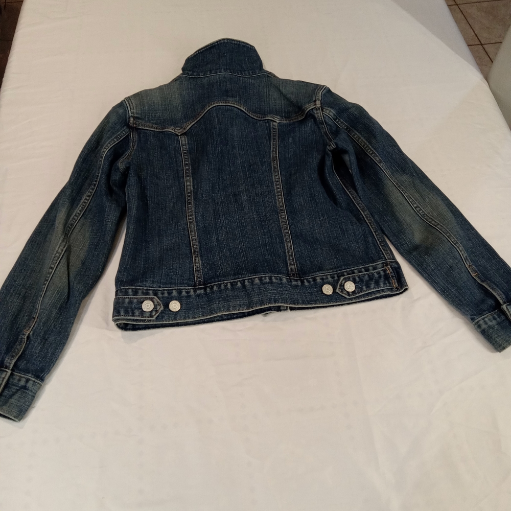 Gap Women's Vintage Classic Denim Blue Jacket Size Small - Picture 2 of 16